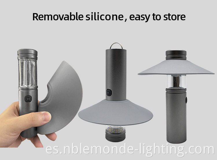 Portable Silicone Cover Versatile Outdoor Lamp